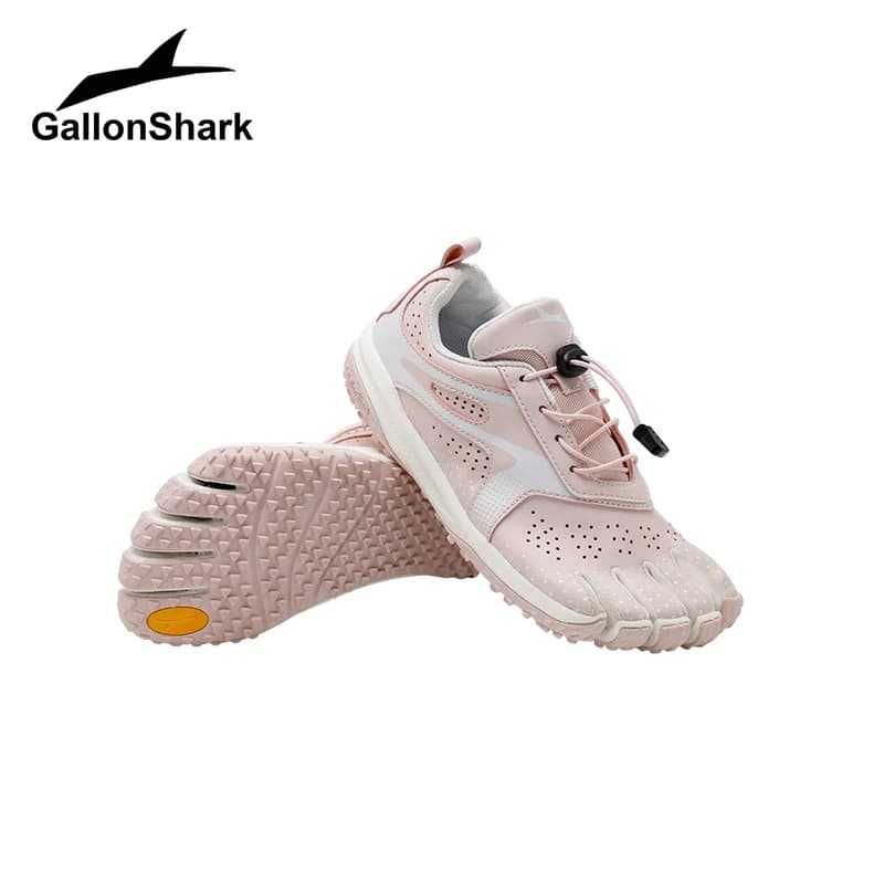 Scarpe Barefoot Five-Toe Quick-Lock GallonShark, Sneakers Flessibili e Traspiranti per Escursionismo, Trail Running, Palestra e Allenamenti