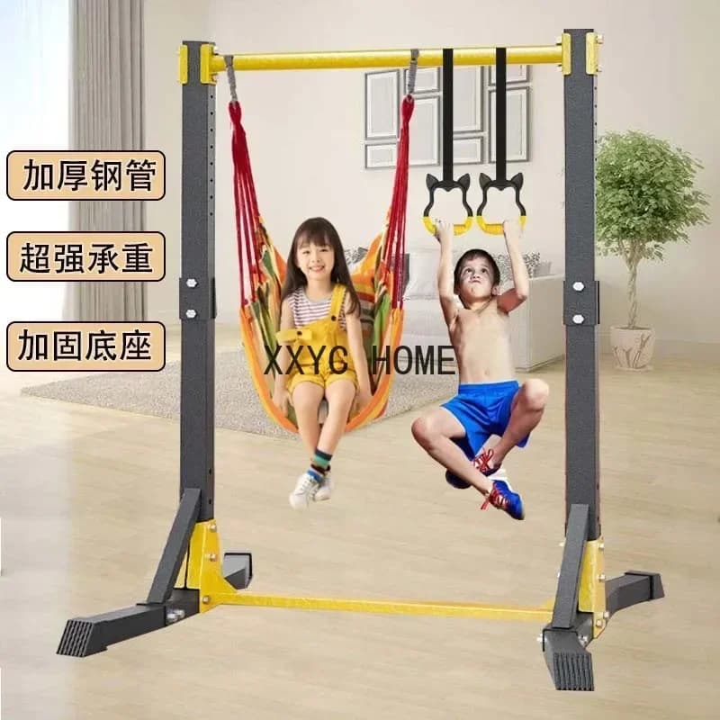 MIYAUP-Pull Up Device without Punching, Home Floor Level Bar Exercise, Home Fitness Equipment
