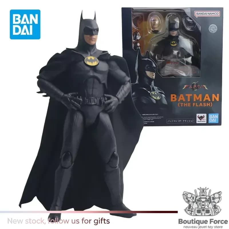 Bandai DC Universe The Flash SHF Action Figure Batman Justice League Anime Toy Figura da collezione Regalo per i fan