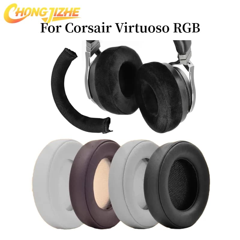 Replacement ear cushions Memory foam pillow with game headphone buckle Corsair Virtuoso RGB Headset