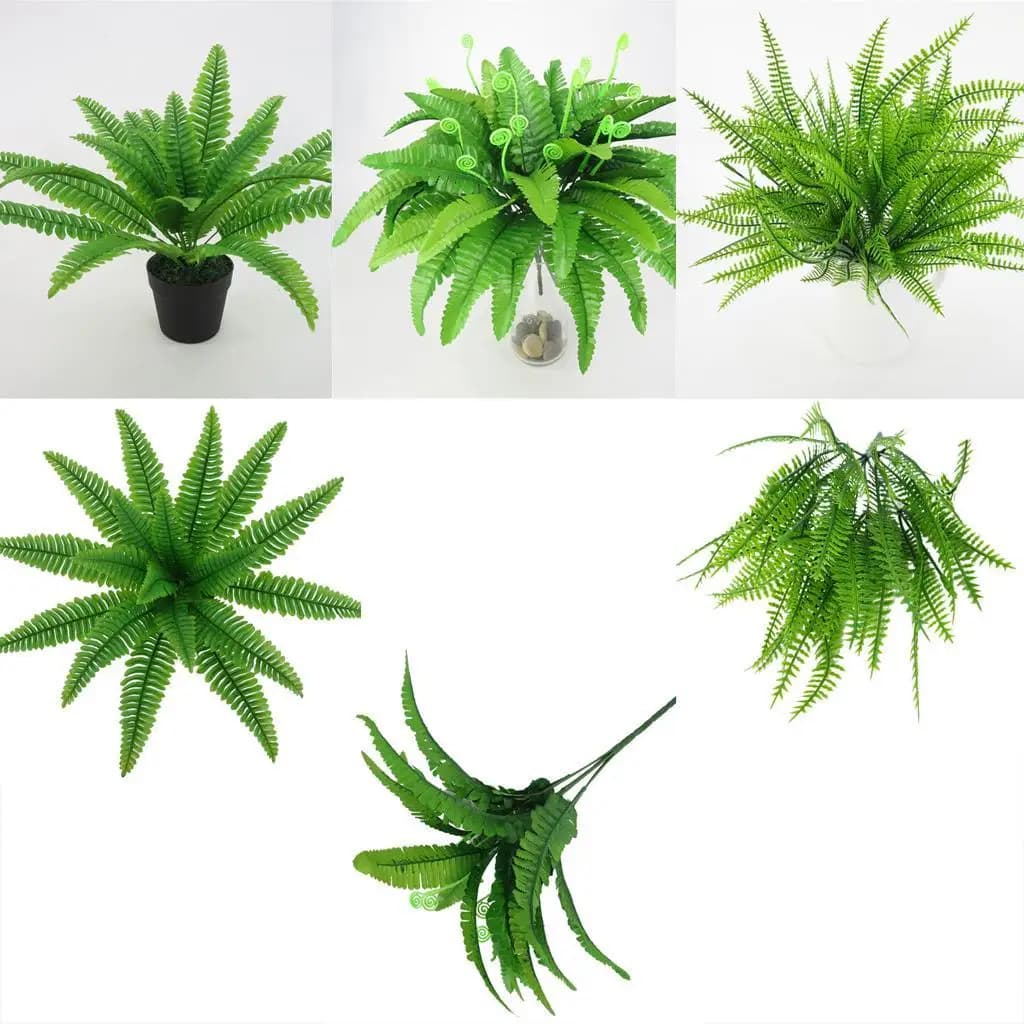 Decorations for Plants and Sheets, Artificial Green Leaves, Plastic Coppers, Fine Flowers for Weddings and Floral Decorations