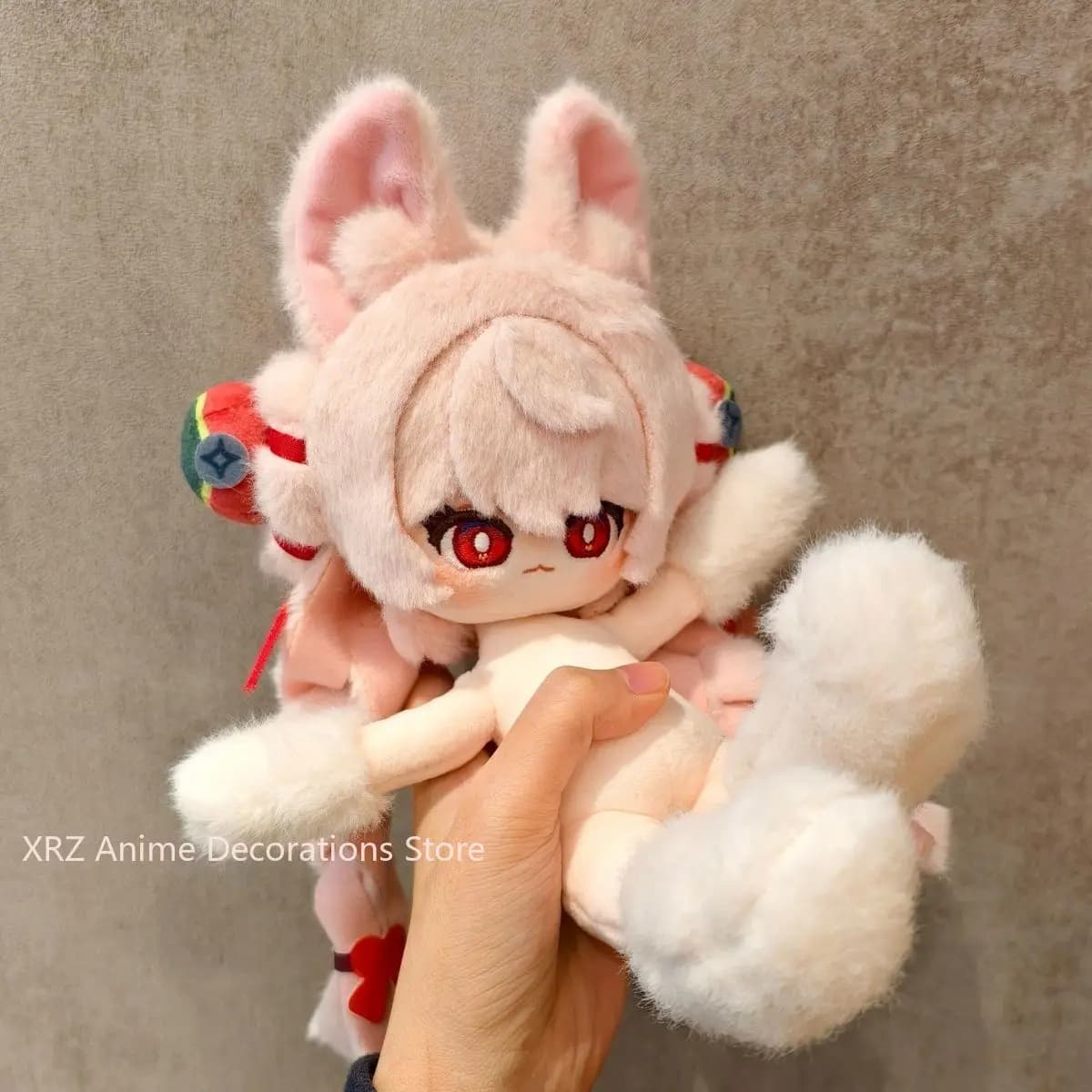 30CM Anime Zenless Zone Zero Zhao Cosplay Plush Idol Figure Dress Cute Cotton Body Mascot Bearing Birthday Gifts