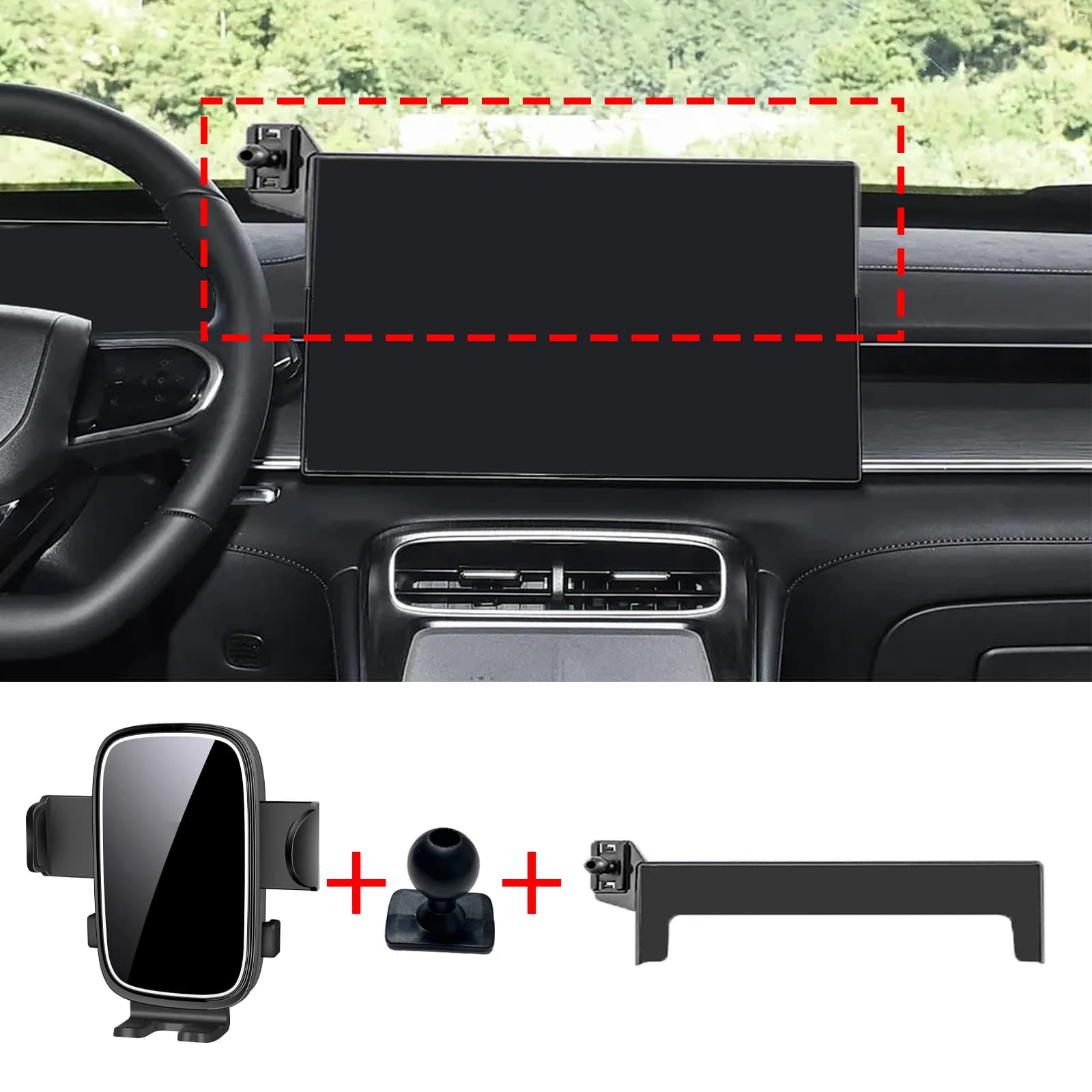 Supporto per telefono da cruscotto specifico per Chery Tiggo 8 Pro EBRO S800 2025 2026 - Design per auto ​ ​ accessori