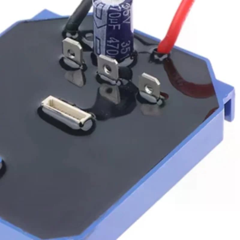 Scheda di controllo interruttore smerigliatrice angolare 1PC batteria al litio senza spazzole chiave elettrica interruttore scheda di controllo controller di linea