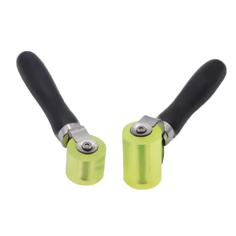 Rullo in spugna per isolamento acustico audio Ruota di spinta Arresto della piastra vibrante Costruzione Compaction Roller Strumenti di riparazione interni