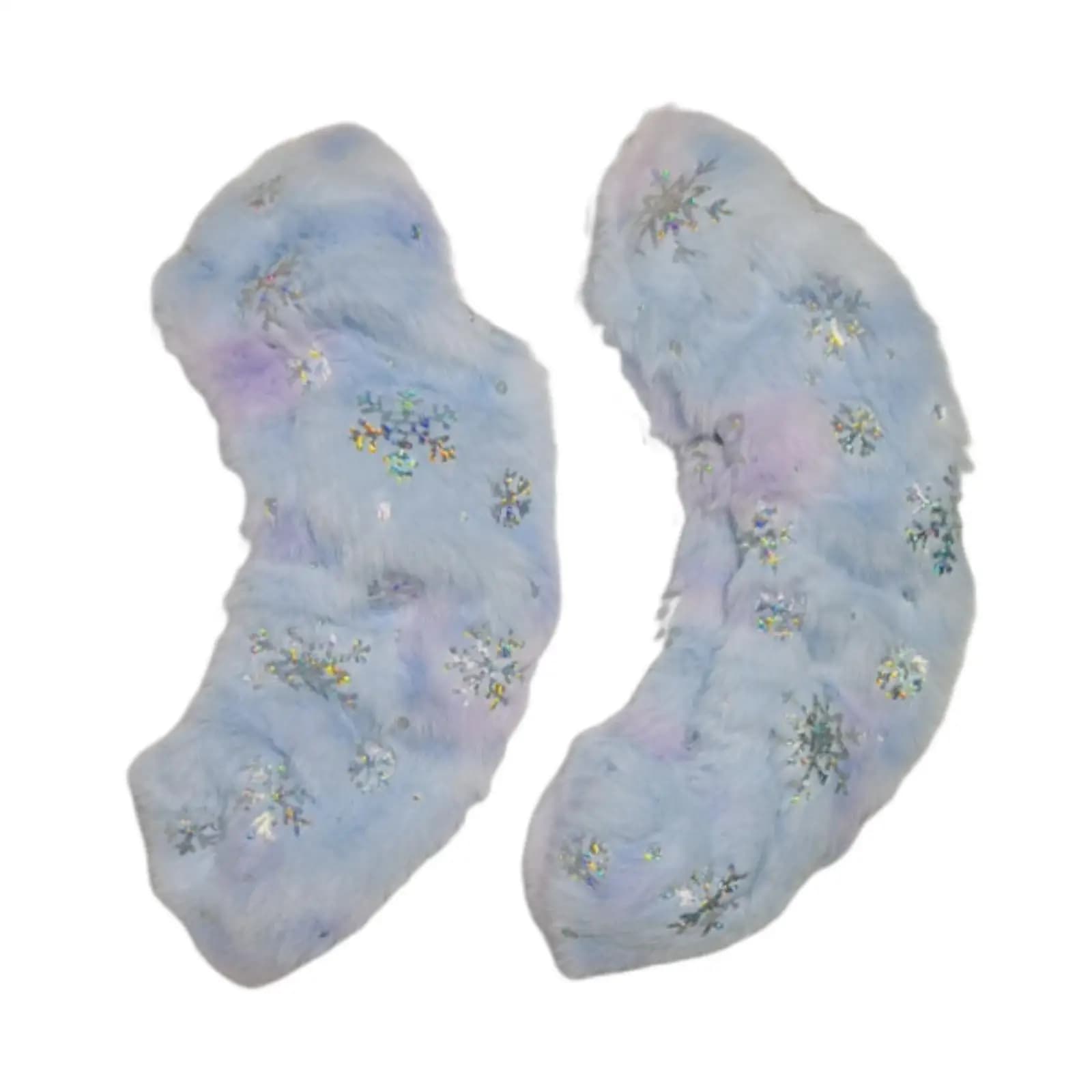 Coperture per pattini da ghiaccio in flanella premium Protezioni per lame in peluche per pattini da hockey Protezione per pattinaggio artistico a rotelle