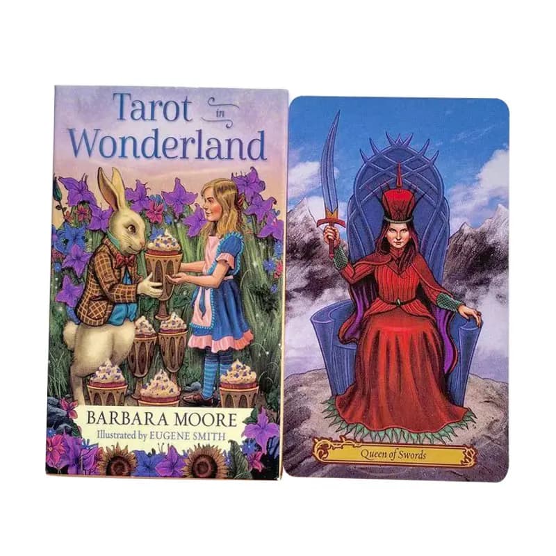 Tarocchi nel paese delle meraviglie Carta Oracle Gioco da tavolo per feste di intrattenimento e una varietà di opzioni di tarocchi