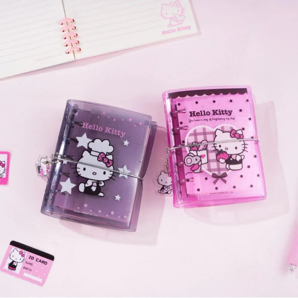 Autentico Album Rilegato Sanrio Hello Kitty, Agenda Portatile M5, Quaderno Diario, Articoli di Cancelleria per Studenti, Regalo per Ragazze