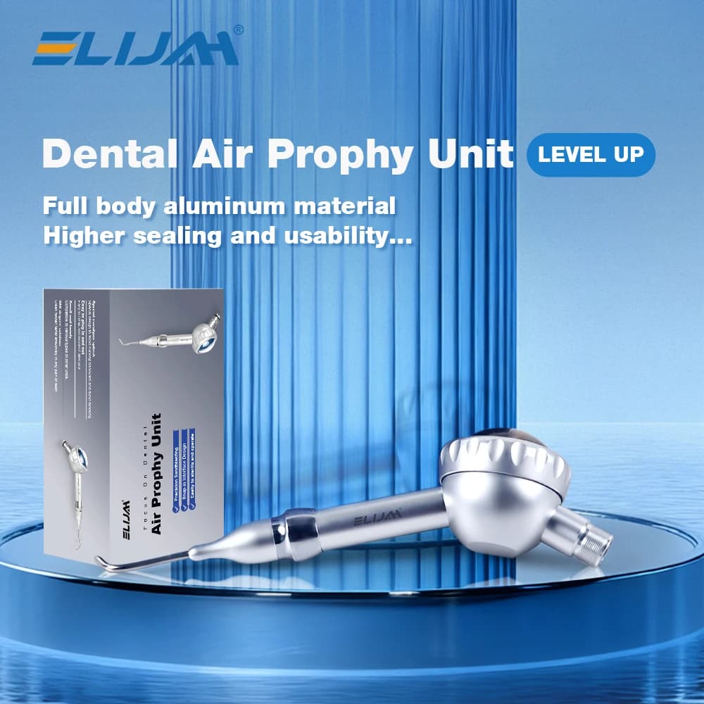 SYJH Dental Air Prophy Unit Dentale Sbiancamento Dei Denti Sabbiatura Macchina Lucidatore Ad Aria Igiene Orale Pulizia Sbiancamento Attrezzature