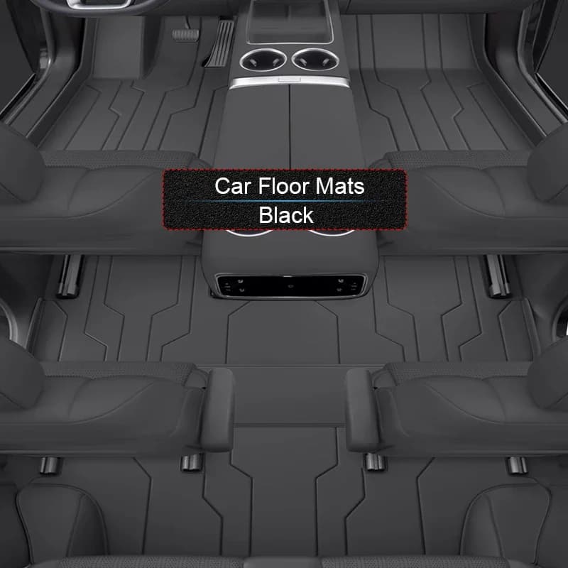 Customized Leather Anti-slip tassel for Car Foot Protection Waterproof Luxury Mat Pad Interior Accessory for LI AUTO L9 2023-present