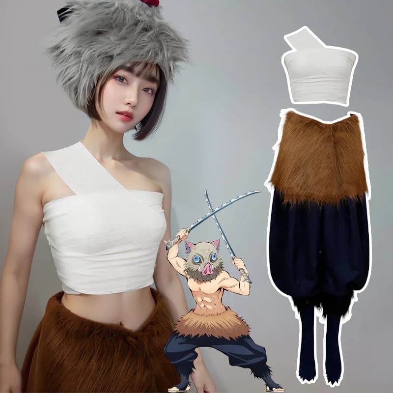 Costume Cosplay in Stile Anime Giapponese per Feste e Spettacoli
