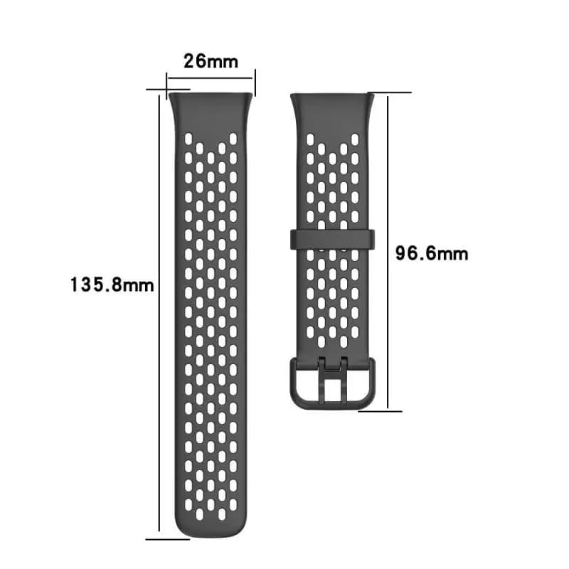 Accessori per braccialetti sportivi traspiranti Cinturino in silicone per cinturino da polso sostitutivo in silicone Xiaomi Mi Band 7 Pro