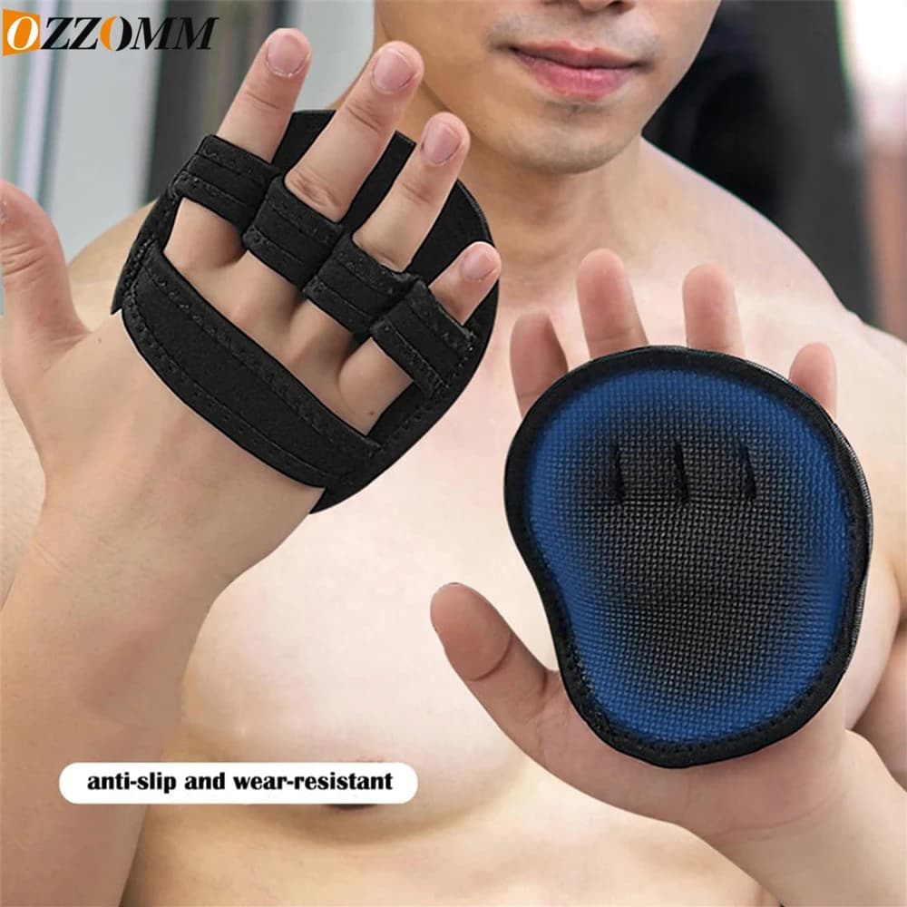 1 pair of gym workout gloves - Durable gym grips and grips - Rubber padding to avoid calli - Men's and women's suits