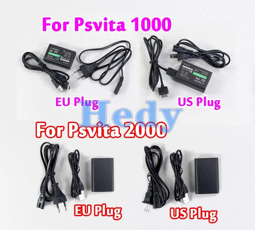 1PC For Psvita1000 Charger 5V AC Adapter Home Wall Charger Power Supply Cord For Sony PS Vita PSV 2000 EU US plug