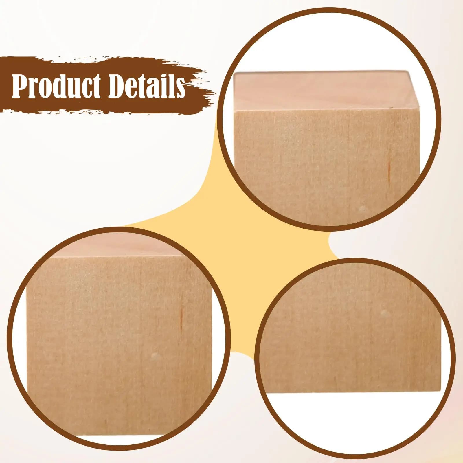 Blocchi di Legno di Tiglio Non Finiti per Intaglio, Blocchi di Legno Fai-da-Te per Lavorazione del Legno, Premium per Modellismo e Artigiani