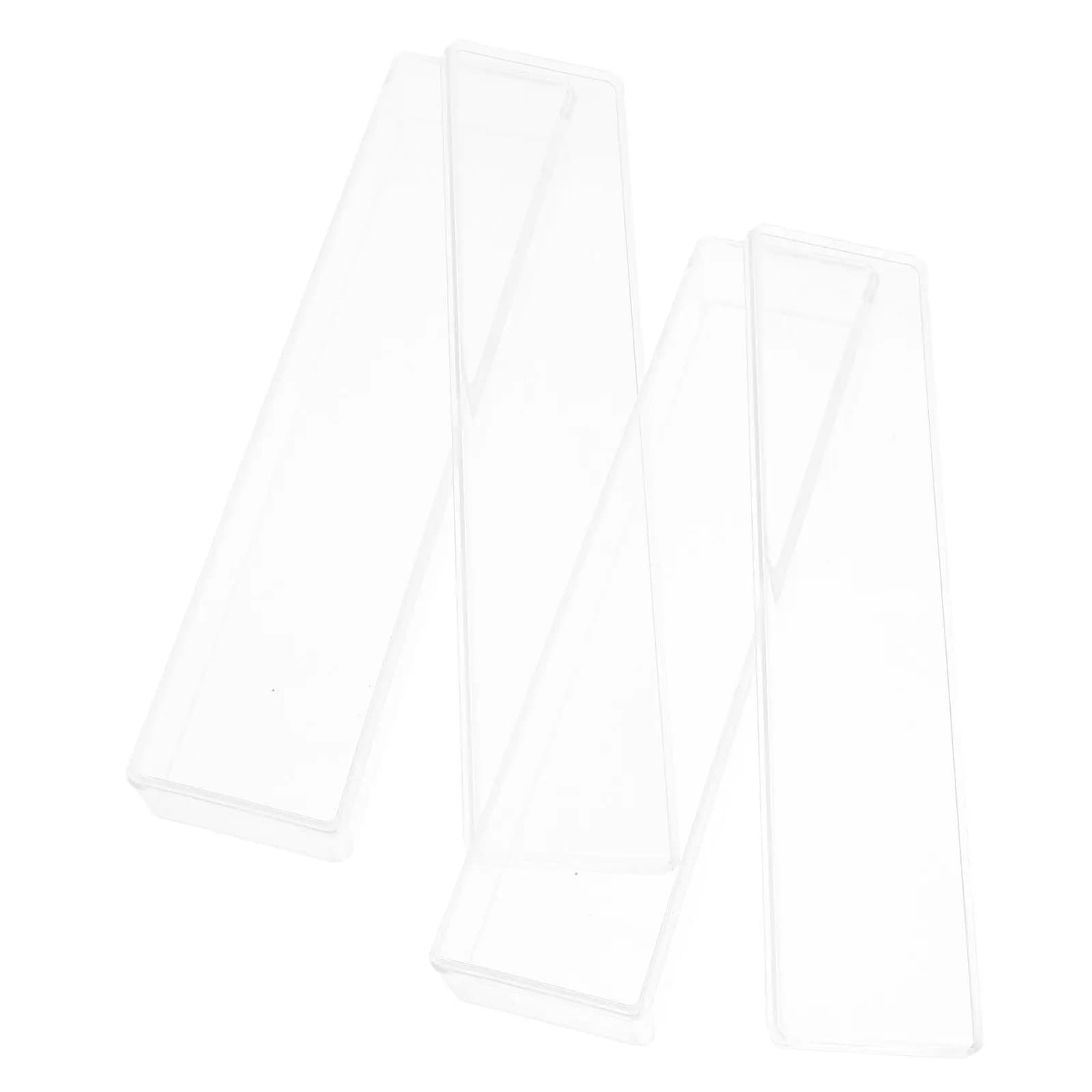 2 Pieces Universal Box for Harmonics in Transparent Acrylic, Portable Protective Housing for Harmonics 24 Holes