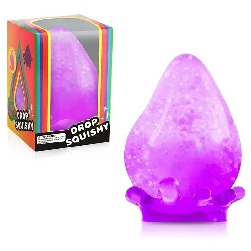 NEE DOH 9 Stili di Giocattoli Squishy Antistress, Morbidi Giocattoli Sensoriali da Spremere, Regalo per Pasqua e San Valentino per Bambini e Adulti