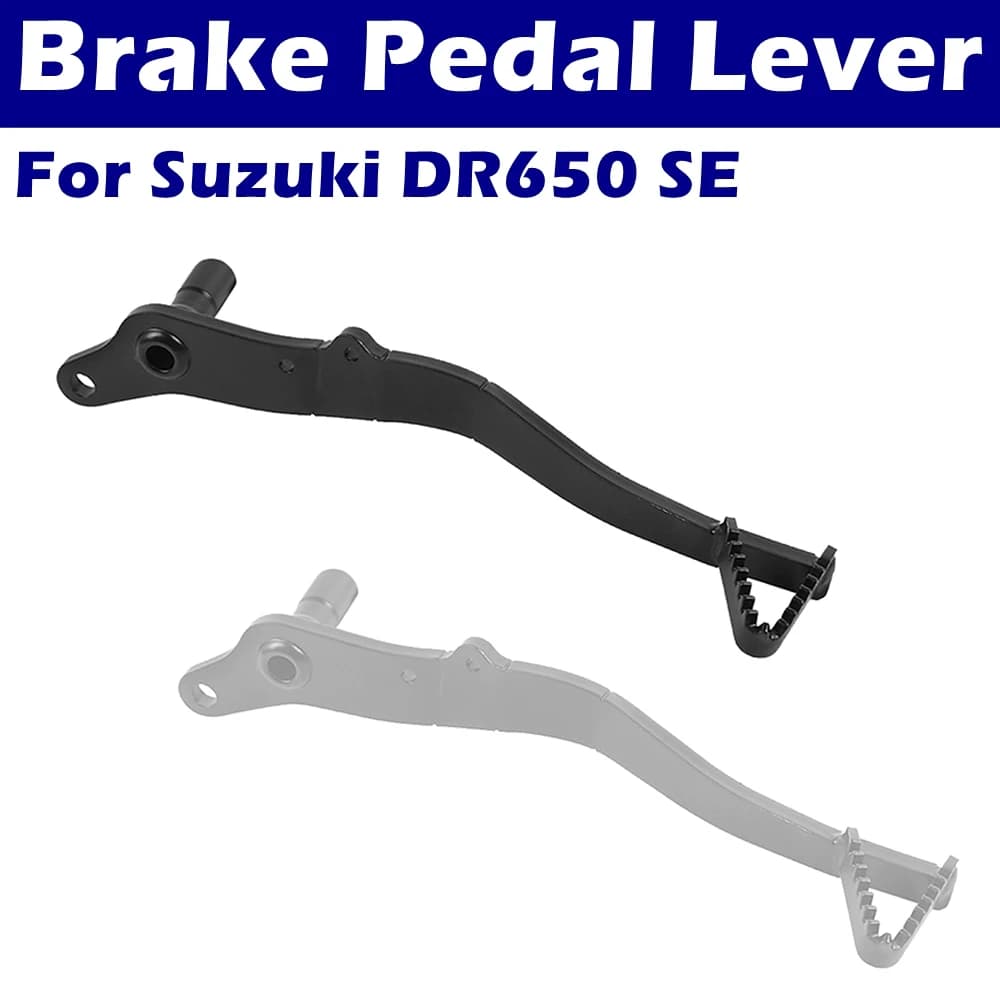 Suzuki DR650 Leva del pedale del freno per Suzuki DR650 SE DR 650 DR650SE 1996-2024 Moto posteriore Poggiapiedi Pedane Leva del freno