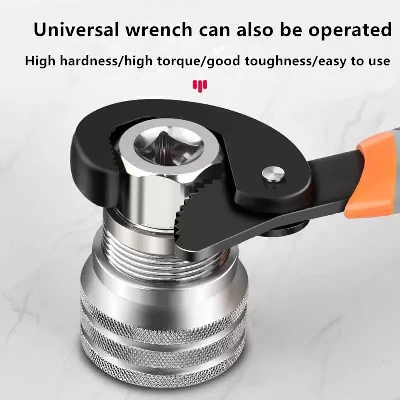 Adjustable hexagonal socket ratchet wrench multifunctional hand drill for screwing screws