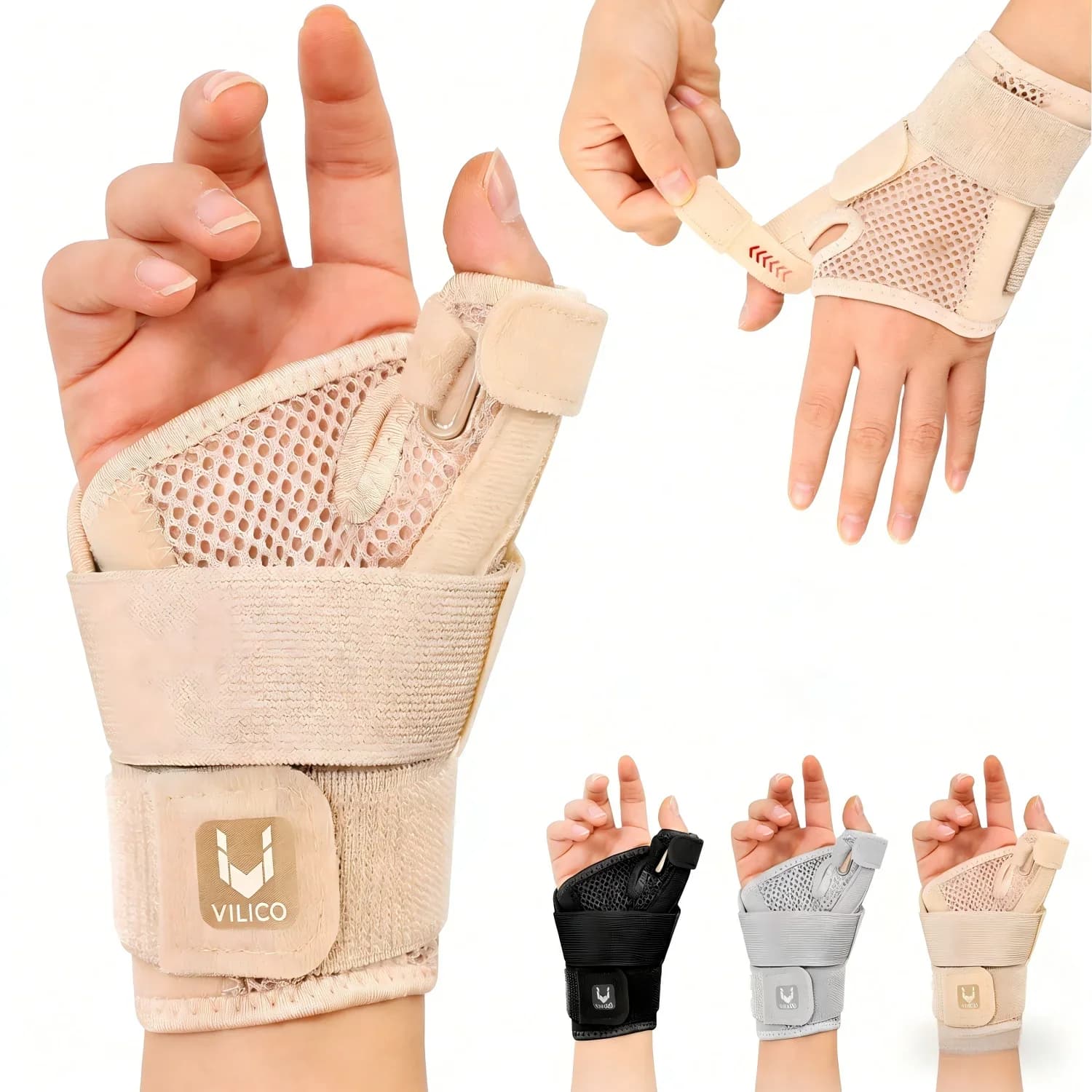 1Pc Professional Wrist Support Brace, Ideal for Arthritis, Carpal Tunnel Syndrome and Sprain Protection