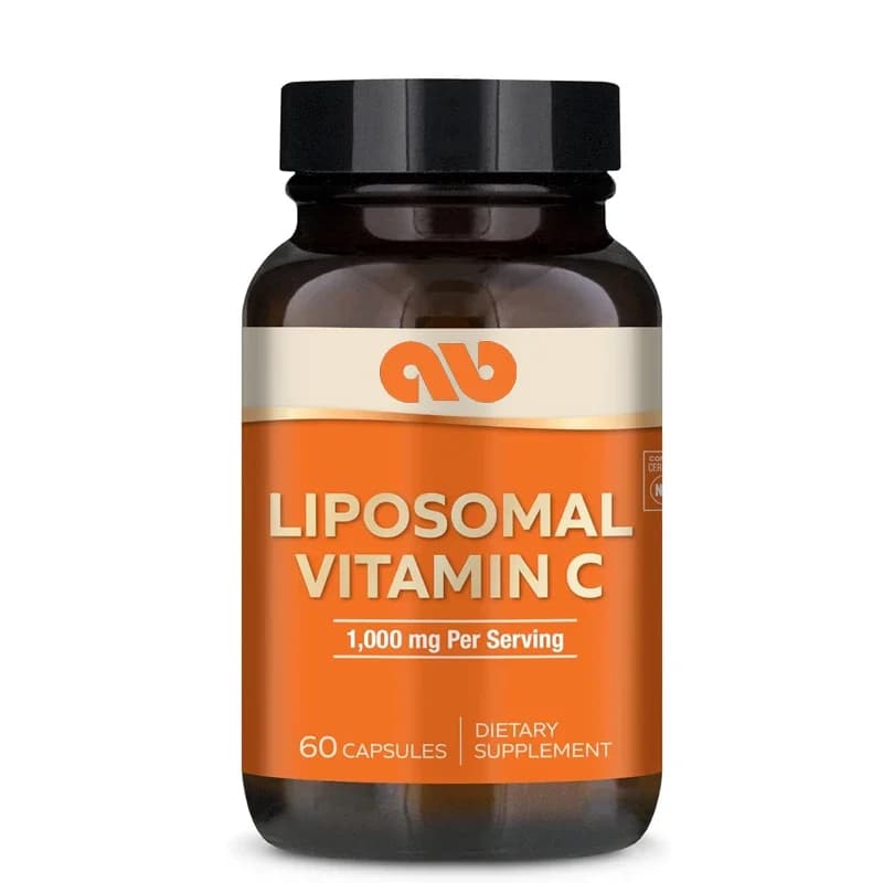 Food supplement liposomal vitamin C, (60 capsules), non GMO, soy, gluten free