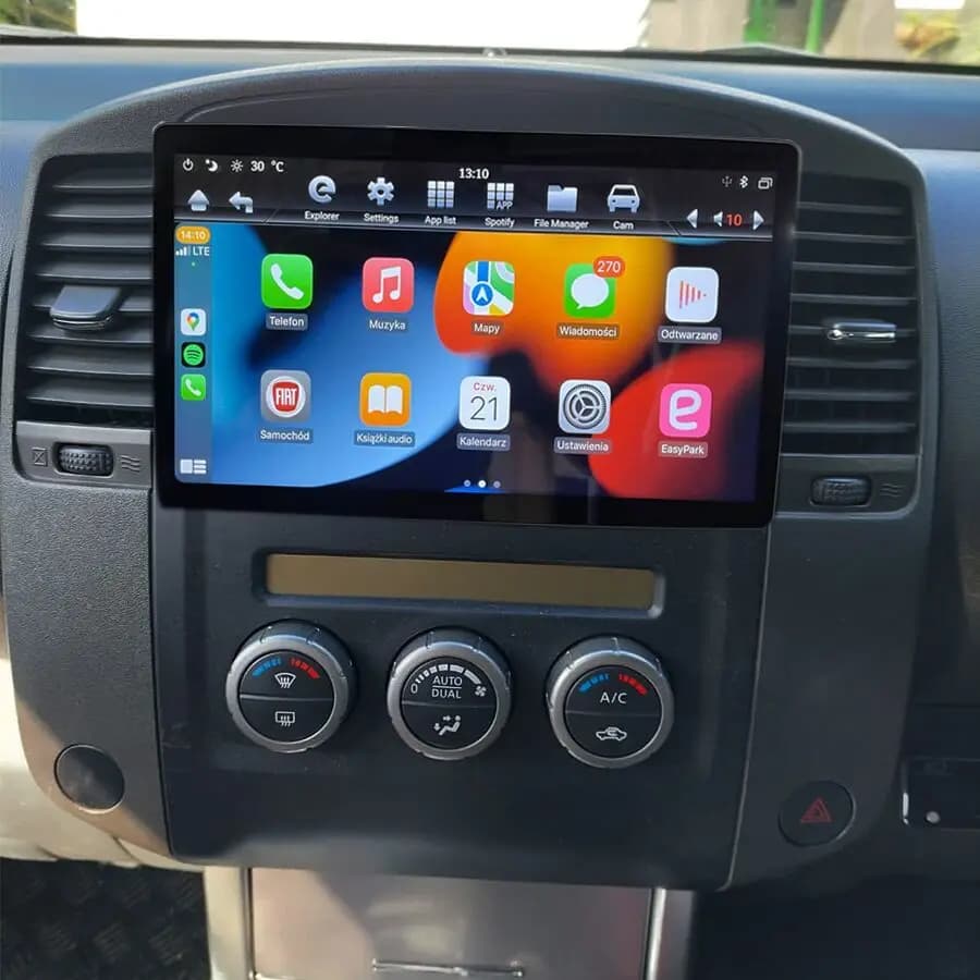 128GB Radio 2Din Car Multimedia Video Player per Nissan Navara STX 2010-14 Android 13 CarPlay navigazione GPS Touch Screen Stereo