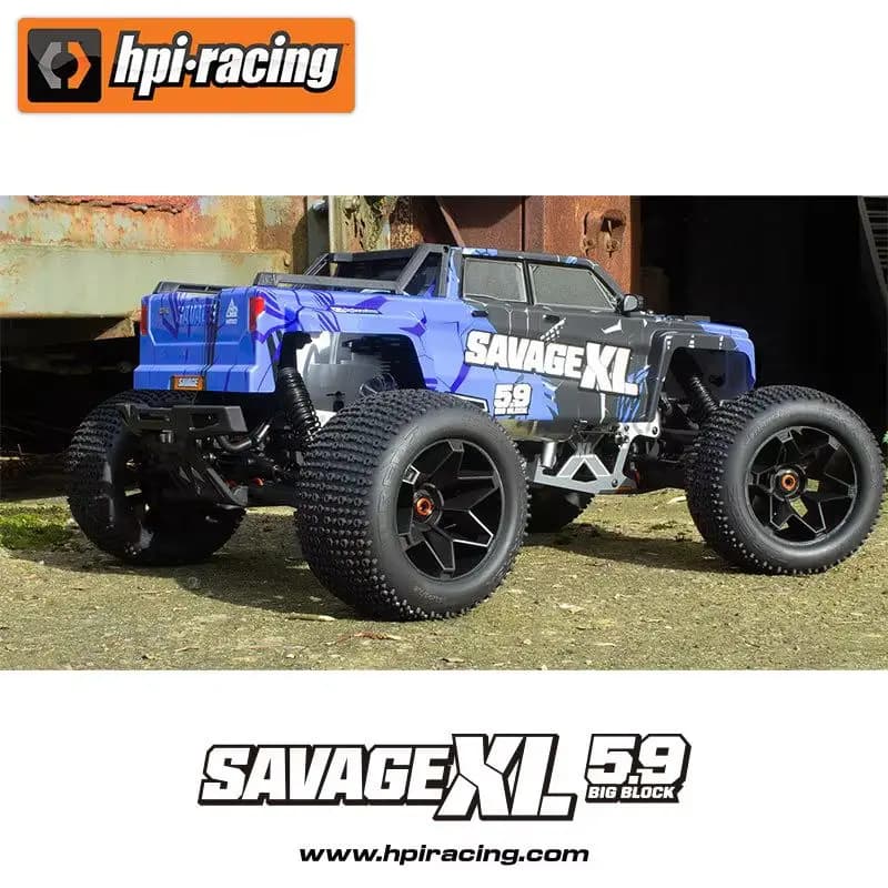 NEW HPI Savage XL 5.9 GTXL-6 Nitro1:8 Remote Control Model Car 4WD Off-Road Vehicle RC Methanol Oil Powered Monster Truck 160586