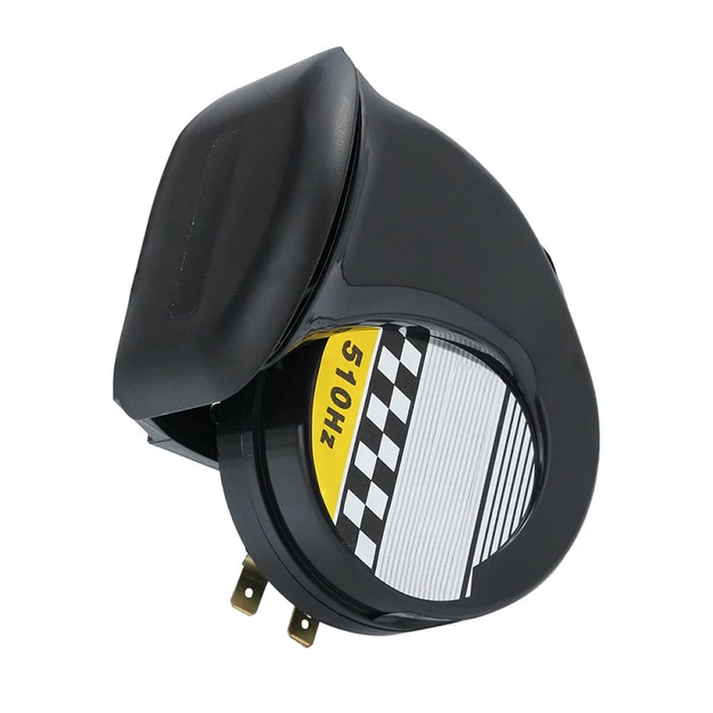 Clacson per moto 12V 130dB 510hz Clacson elettrico per lumaca monocolore per auto moto per veicolo camion moto