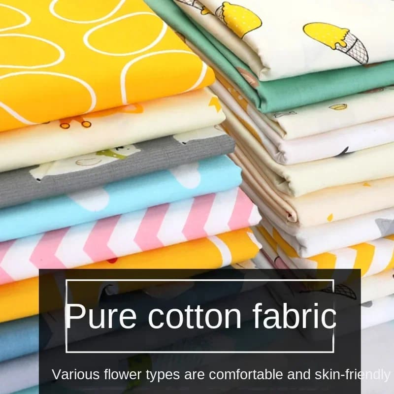 Tessuto stampato in puro cotone Biancheria da letto per bambini Lenzuola Copripiumini Pigiama Abbigliamento Moda fai da te per materiale da cucire Panno all'ingrosso