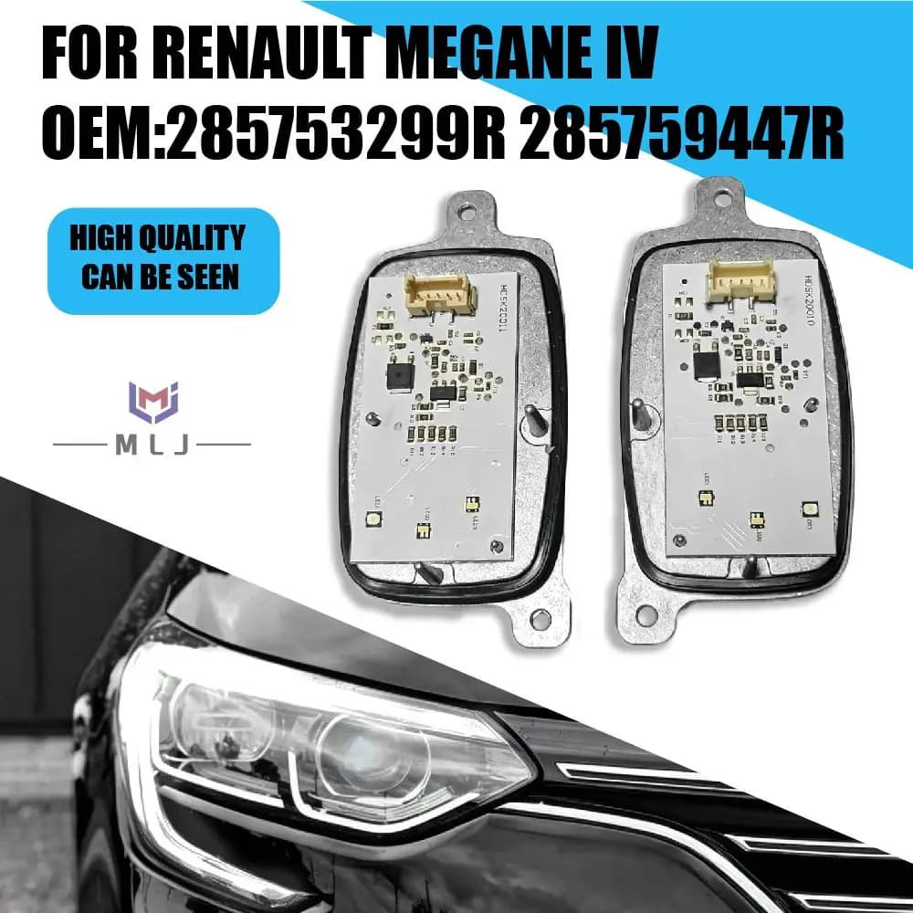 Daytime Running Light Module For Renault Megane IV 285753299R 285759447R LED Headlight DRL Control Unit DRL Module Angel Eye