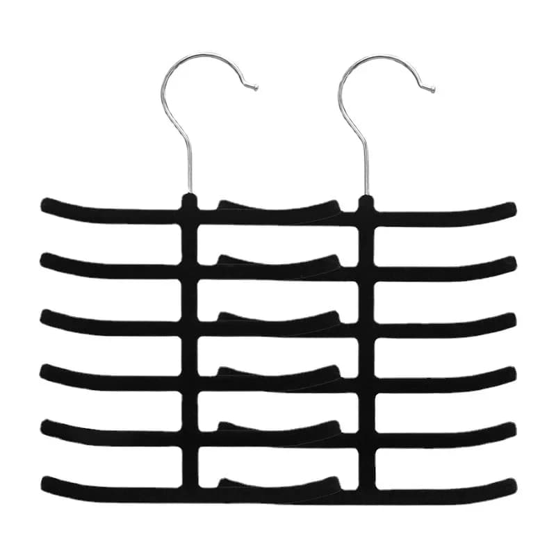 Multi-layer hanger Multi-functional coat hanger in fish slurry for home use Cravatte hanger Belts Storage tools