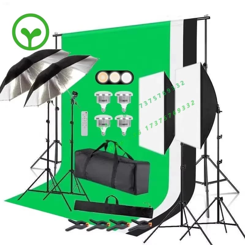 【Popular】 Live Streaming Fill Light 50 * 70cm Softbox Photography Suit Live Studio Studio Cutout Photo Curtain Background