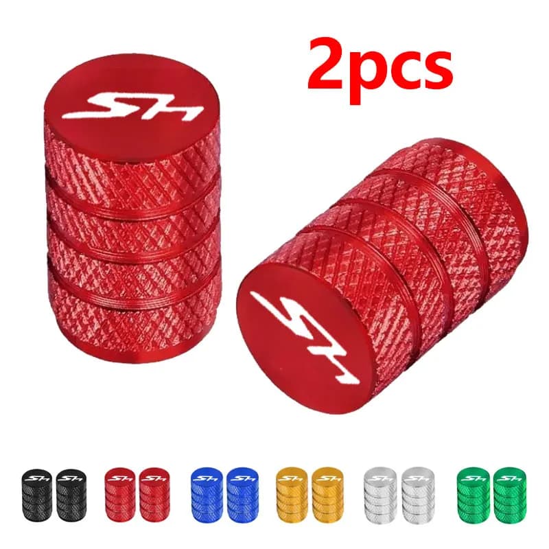 CNC Motorcycle Accessories Tire Valve Air Port Stem Cover Cap Plug FOR HONDA SH125 SH150 SH300 SH350 SH 125 i 150i 300i 350i