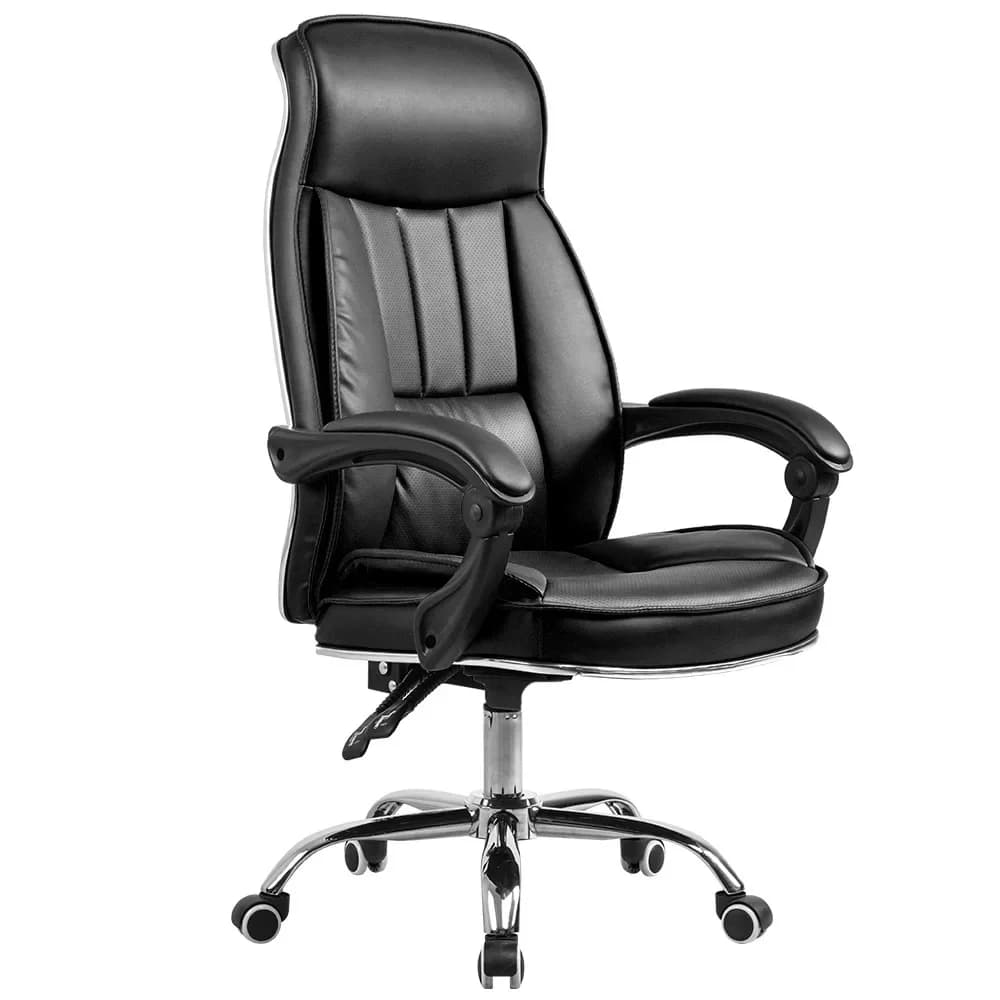Sedia da Gaming Confortevole con Schienale per Camera da Letto e Ufficio A1&