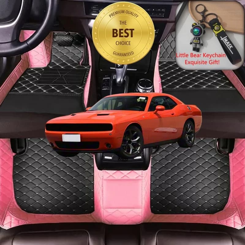 Misura su misura per Dodge Challenger LA LC 2008-2023 Tappetini per auto Accessori per auto di lusso Tappetini per auto Guida a sinistra/destra