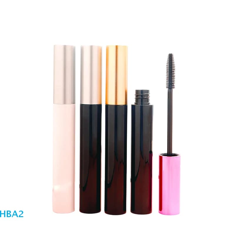 【H】1 Pezzo Tubo Vuoto per Mascara da 10ML con Spazzolino, Contenitore per Ciglia, Flacone Liquido Ricaricabile, Tubo per Confezionamento Fai-da-te