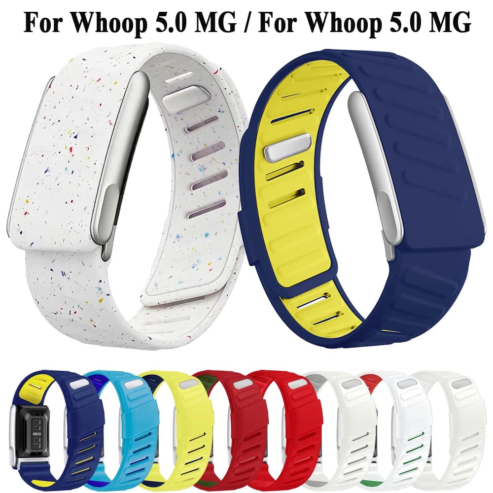 Sport Silicone Replacement Watch Strap For whoop 5.0 MG Wristband For Whoop MG 5.0 Strap Bracelet Rubber Watch Band Belt