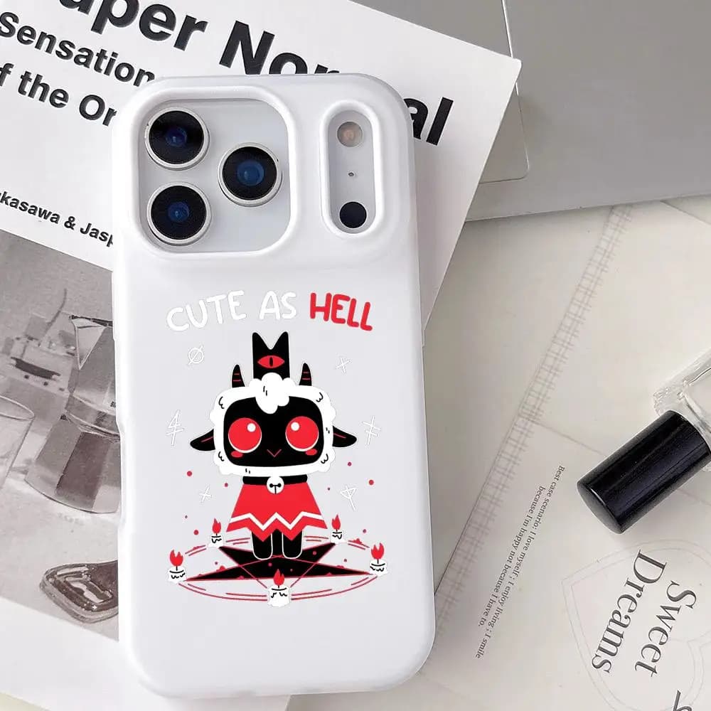 Cover per iPhone 17 16 15 14 13 12 11 Pro Max Plus Mini Game C-Cult Of The Lamb, custodia trasparente antiurto morbida in gel