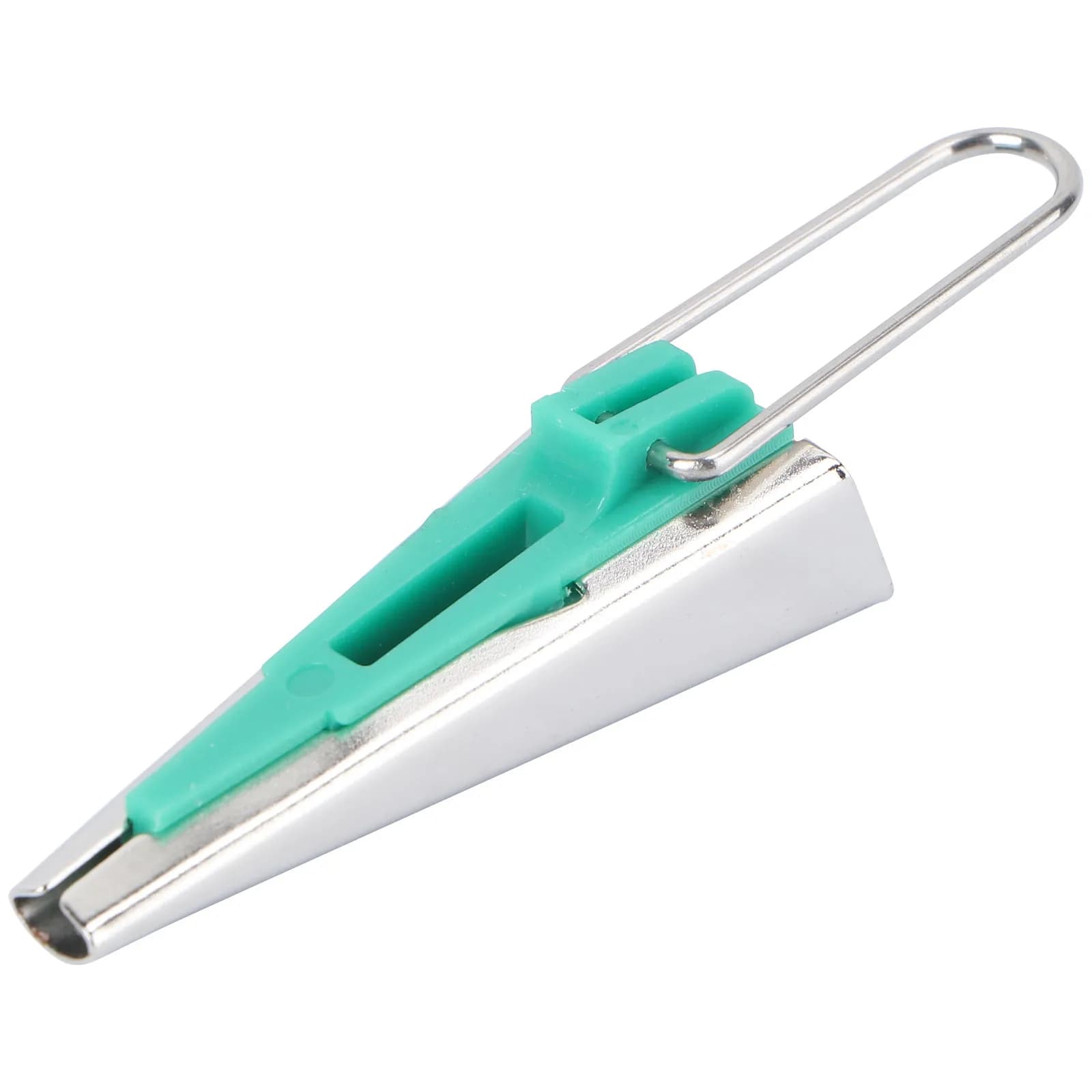 Kit per la creazione di nastro a biais in tessuto, verde, 6 mm, strumento di precisione per cucito, quilting e bordature, dispositivo pieghevole per artigianato, set per la creazione di nastri