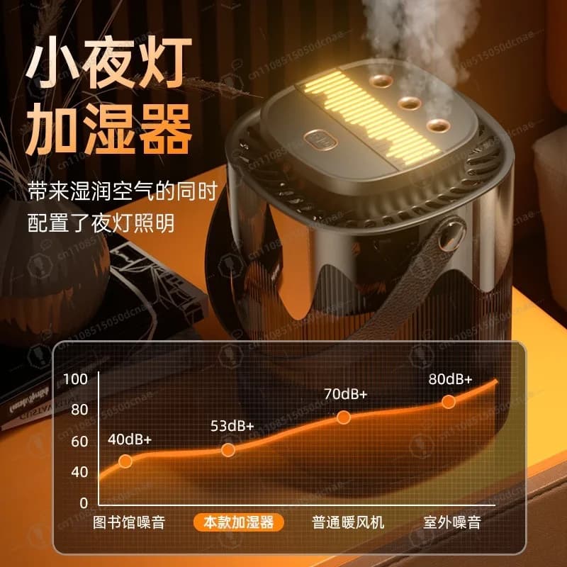 Lotto di spruzzatori da tavolo per camera da letto con luce notturna per volume di nebbia pesante per umidificatore intelligente di grande capacità