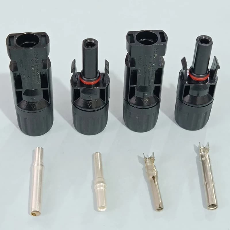 1PCS Photovoltaic Connector Solar Panel Photovoltaic Connection Line Connector Waterproof Adapter PC Material 30A/45A