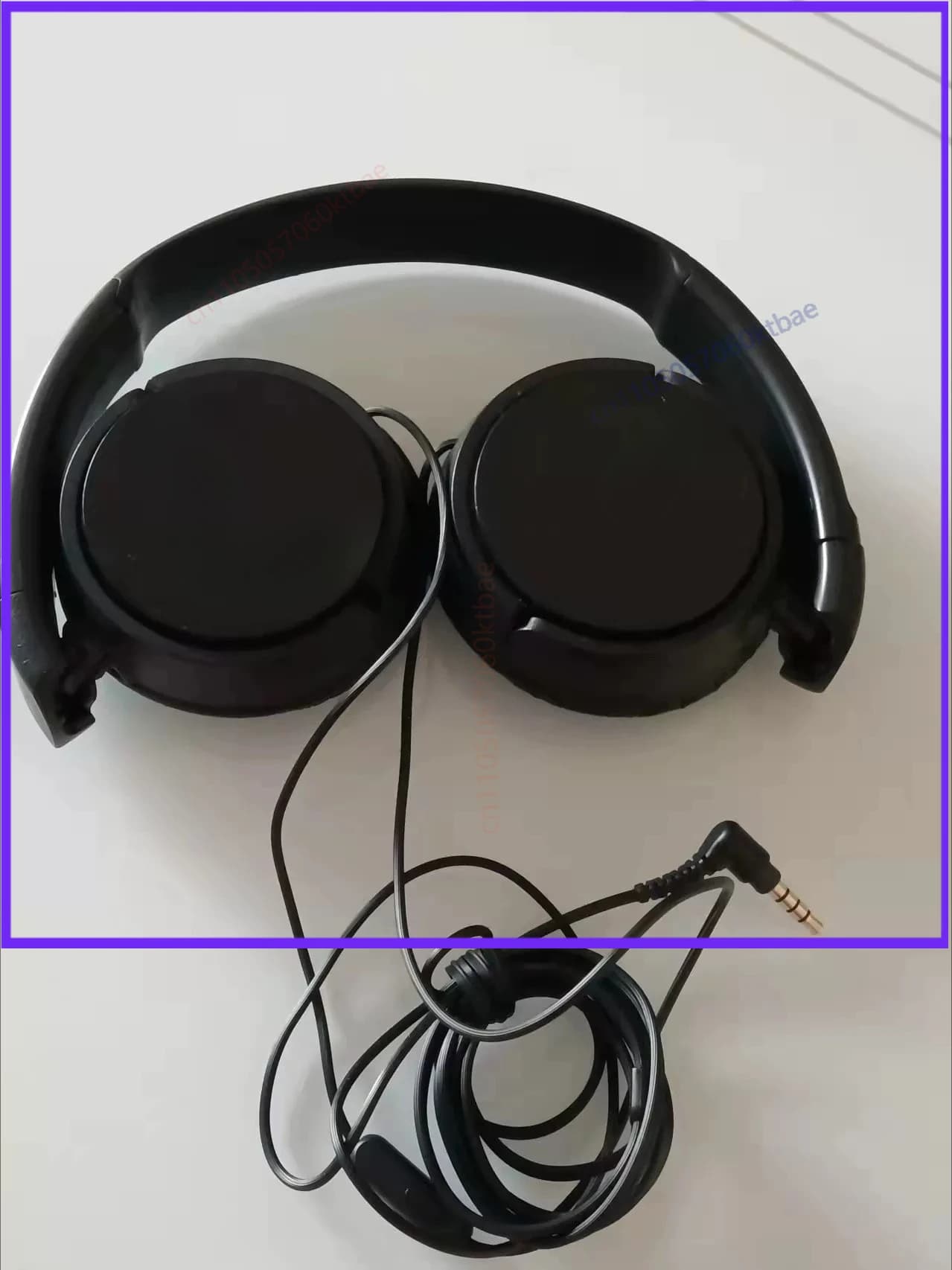 Used For Sony MDR-ZX110AP Wired Headphones 30mm Driver Heavy Bass Stereo Headset With Mic For Phone Computer Gaming Online Class