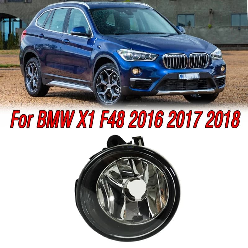 Accessori auto Paraurti Anteriore Fendinebbia Fendinebbia Senza Lampadine Per BMW X1 F48 2016 2017 2018 63177238787 63177238788