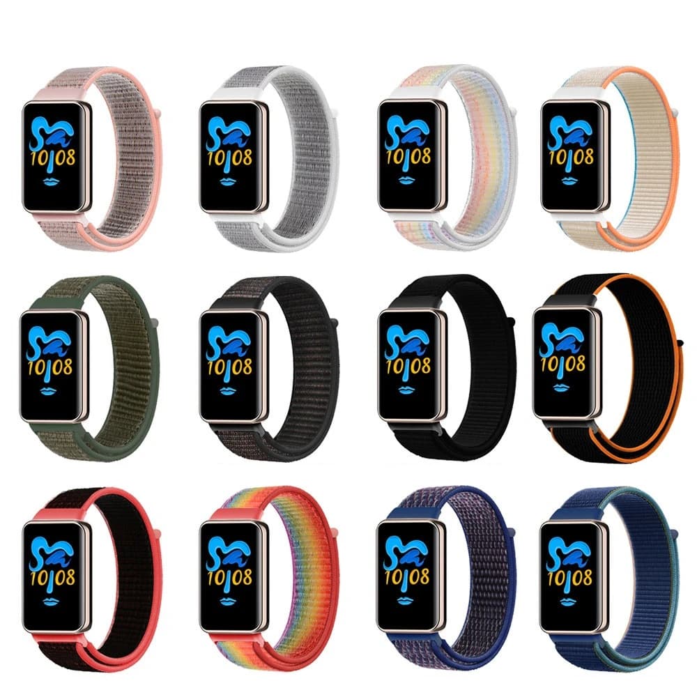 Cinturino per orologio con anello in nylon per cinturino Honor Watch 9/10 Cinturino per orologio con cinturino in nylon con velcro Honor Band 9/10