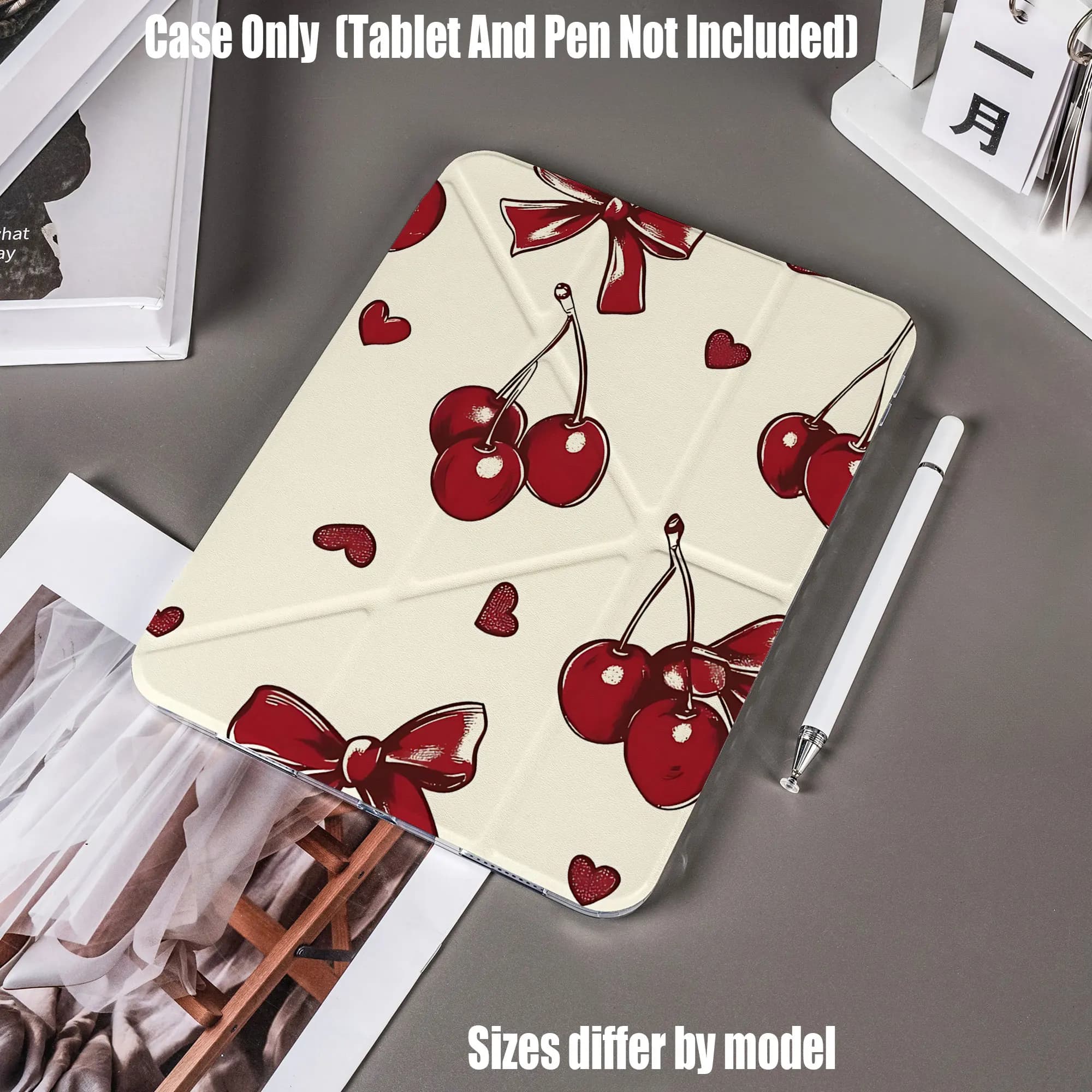 Slim Fit Premium TPU Tablet Cover, Shockproof Durable Lightweight Protective Case for iPad Samsung Huawei Honor Redmi Xiaomi