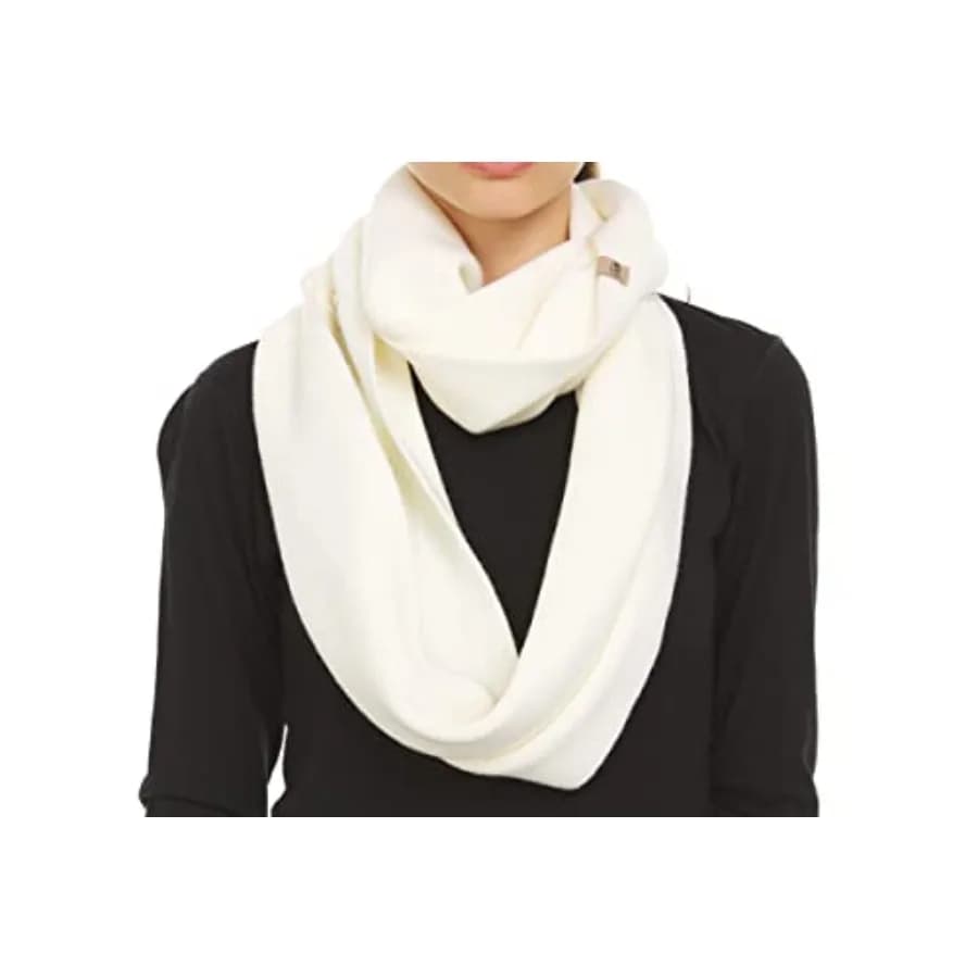 Sciarpa Infinity in Lana Merino 100% per Uso Quotidiano - Sciarpa Invernale a Loop - Sciarpe di Peso Medio per Donne e Uomini