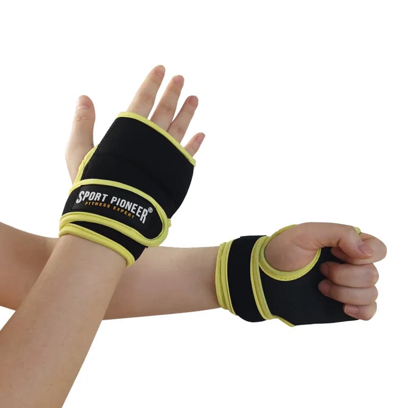 1 pound weight lifting glove for fitness and gym Sports Hand Protection Man Woman Body Building Race
