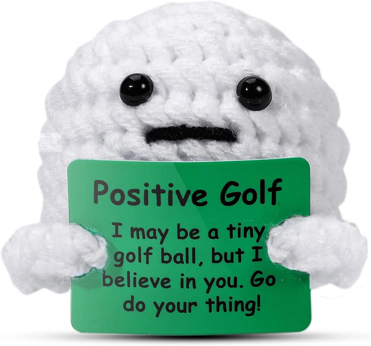 Accessori Regalo Golf: Palline da Golf Divertenti e Positive, Idee Regalo Scherzose all'Uncinetto, Pepite di Supporto Emotivo per Golfisti Uomini e Donne