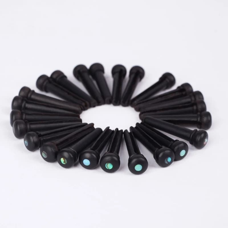 1/6Pcs Acoustic Guitar Bridge Pins Saddles Nut for Acoustics Folk Guitar Ukuleles