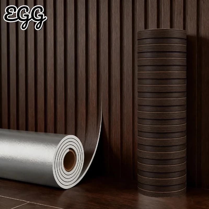 Imitate grid wallpaper in foam pattern of veining of wood airplane wall stickers self-adhesive billboard for coffee room decoration